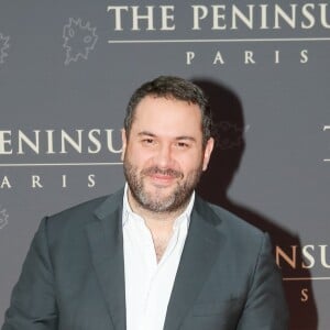 Bruce Toussaint - Inauguration de l'hôtel "The Peninsula" in Paris le 16 avril 2015. Hotel "the Peninsula Paris"