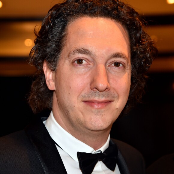 Exclusif - Guillaume Gallienne - L'équipe du film "The Little Prince" (Le Petit Prince) quitte l'hôtel Majestic pour aller monter les marches du film lors du 68e Festival International du Film de Cannes, à Cannes le 22 mai 2015.