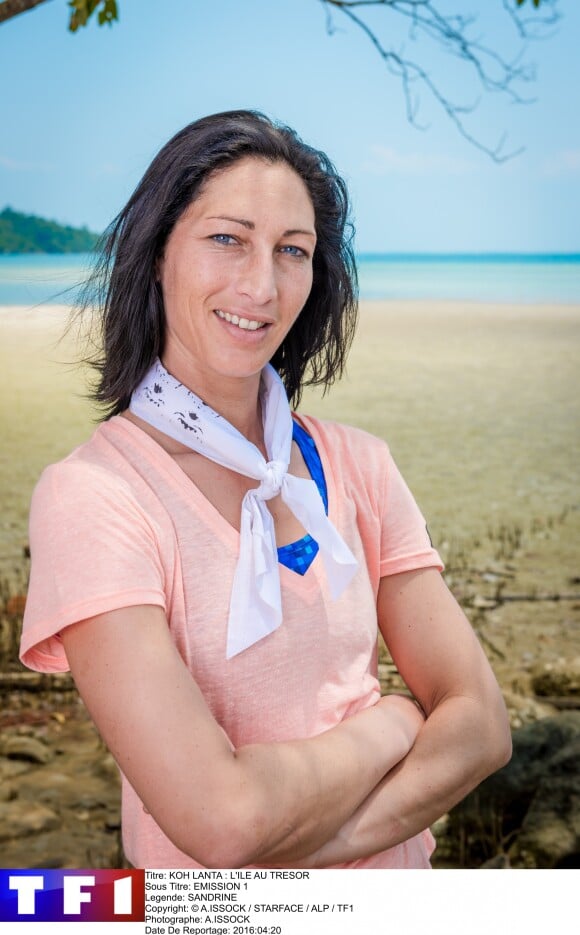 Sandrine, candidat de "Koh Lanta : L'île au trésor".