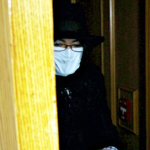 Michael Jackson à la sortie d'un centre médical à Beverly Hills, le 14 janvier 2009