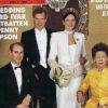 Lord Ivar Mountbatten fait la couverture de Hello !, pour son mariage avec Penny Thompson, en 1994