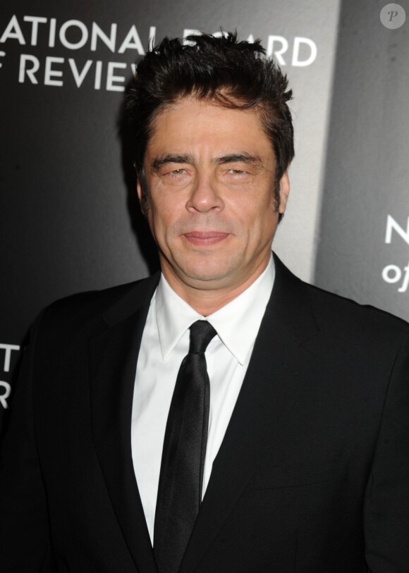 Benicio Del Toro - People au National Board of review gala 2015 à New York le 5 janvier 2015.