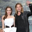 Brad Pitt et Angelina Jolie - Avant-première du film World War Z à Berlin le 4 juin 2013