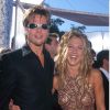 Brad Pitt et Jennifer Aniston à Los Angeles en 1999.