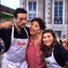 Carinne Teyssandier, Quentin Bourdy et Noémie Honiat de "Top Chef"