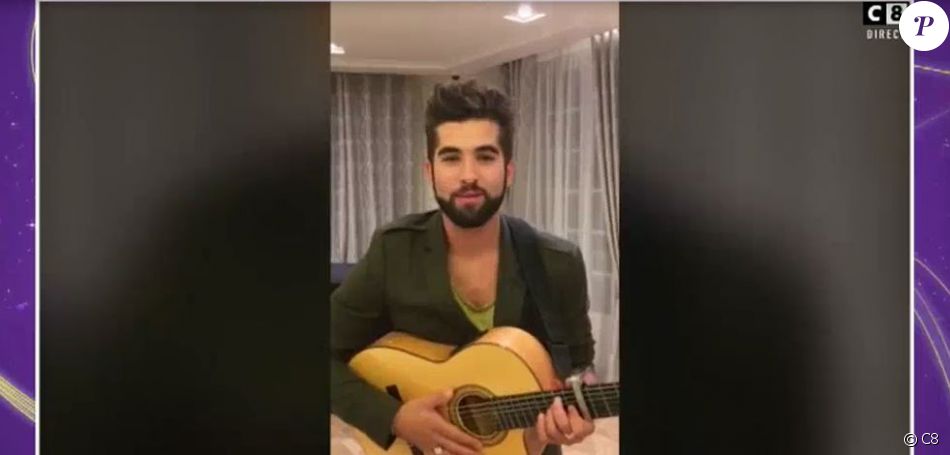 Kendji Girac Souhaite Un Bon Anniversaire A Cyril Hanouna Dans Tpmp Fete L Anniversaire De Baba Jeudi 22 Septembre 16 Sur C8 Purepeople