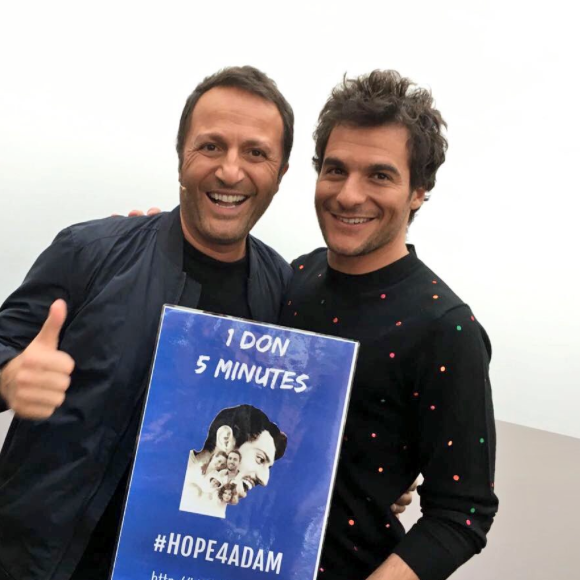 Les stars mobilisées pour "Hope 4 Adam", l'association visant à sensibiliser le public à l'importance du don de moelle osseuse. Septembre 2016.