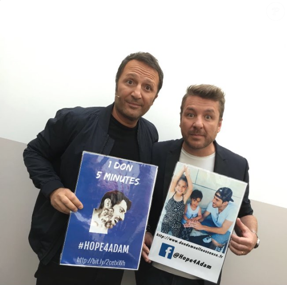 Les stars mobilisées pour "Hope 4 Adam", l'association visant à sensibiliser le public à l'importance du don de moelle osseuse. Septembre 2016.