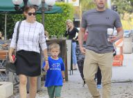 Jennifer Garner et Ben Affleck tentent de faire bonne figure pour leur fils