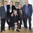 Michael Palin, Eric Idol, Terry Jones, Terry Gillam et John Cleese durant le photocall pour le retour des Monty Python sur scene, au Corinthia Hotel Whitehall Place, Westminster, à Londres le 21 novembre 2013