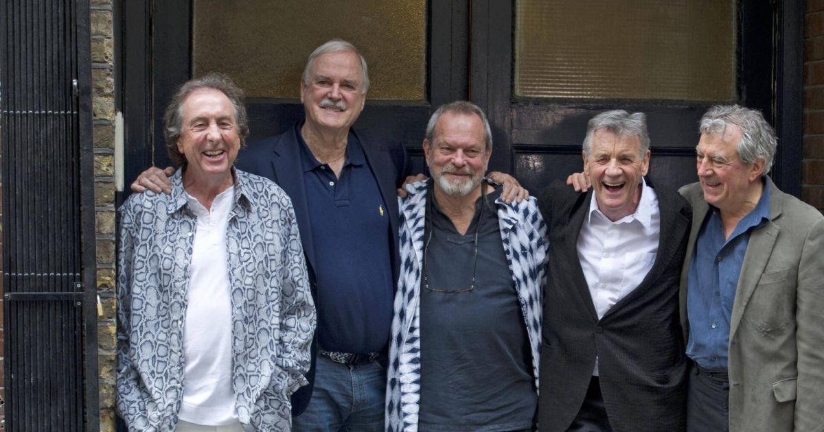 Les monty python eric idle john cleese terry gilliam michael palin