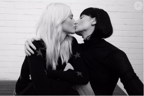 Poppy Delevingne et Erin O'Connor dans la campagne #ShareTheLove