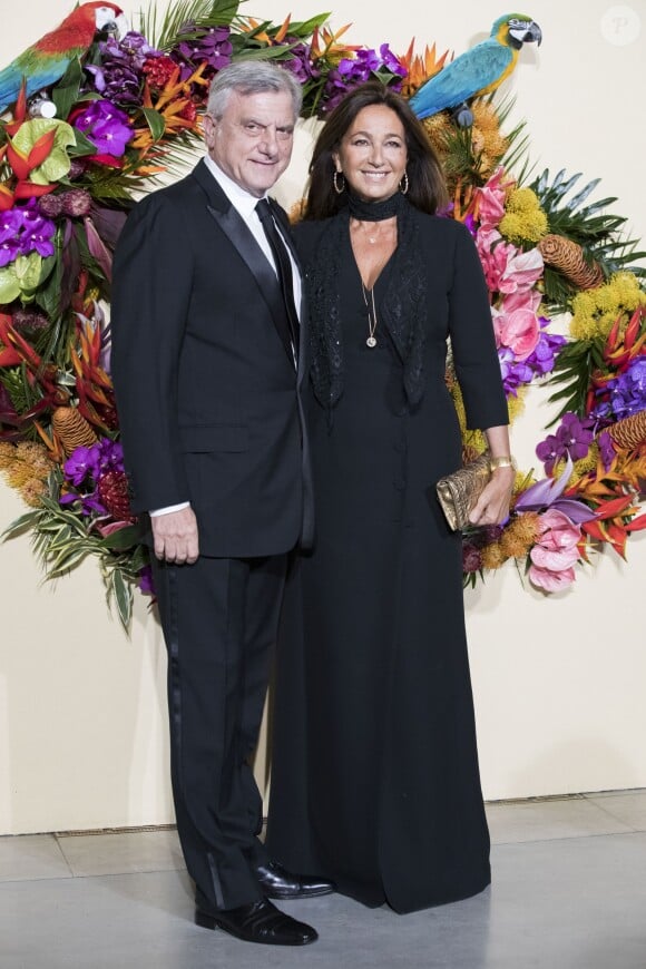 Sidney Toledano et sa femme Katia lors du Gala d'ouverture de l'Opéra National de Paris pour la saison 2016/2017, le 24 septembre 2016