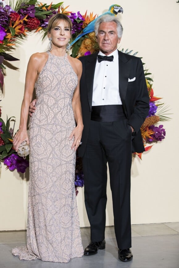 Jean-Paul Enthoven et sa femme Patricia della Giovampaola lors du Gala d'ouverture de l'Opéra National de Paris pour la saison 2016/2017, le 24 septembre 2016