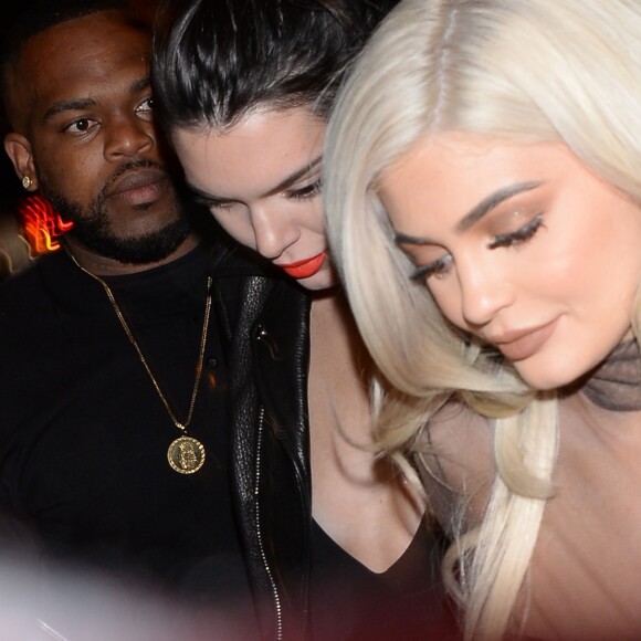 Kylie Jenner et Kendall Jenner - Célébrités arrivant à l'anniversaire de Jordyn Woods à West Hollywood le 22 septembre 2016.