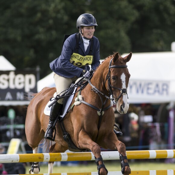 zara Phillips (épouse Tindall) à Gatcombe Park le 16 septembre 2016 lors du concours complet sponsorisé par Whatley Manor.