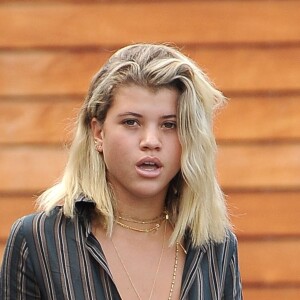 Sofia Richie fait du shopping avec une amie à Mayfield à Beverly Hills, le 20 septembre 2016