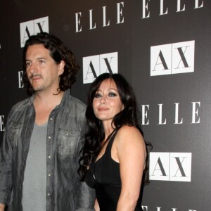 Shannen Doherty et son mari Kurt Iswarienko à la soirée Armani organisée à Los Angeles le 25 mai 2010