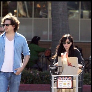 Shannen Doherty et son mari Kurt Iswarienko à Malibu le 7 février 2010