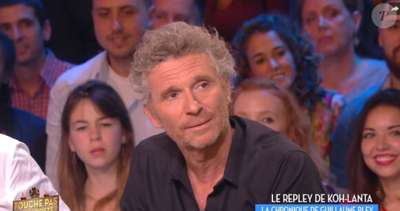 Denis Brogniart dans "Touche pas à mon poste", mardi 27 septembre 2016, sur C8
