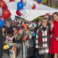 Le prince William et Kate Middleton, duc et duchesse de Cambridge, ont pris un bain de foule à Whitehorse, dans le Territoire du Yukon, avant de partir pour Carcross le 28 septembre 2016, au cinquième jour de leur tournée royale au Canada.