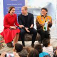 Le prince William et Kate Middleton, duc et duchesse de Cambridge, au Musée MacBride à Whitehorse, dans le Territoire du Yukon, le 28 septembre 2016, au cinquième jour de leur tournée royale au Canada.