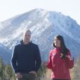 Le prince William et Kate Middleton, duc et duchesse de Cambridge, ont eu l'occasion de découvrir le parcours de mountain bike de Carcross, dans le Territoire du Yukon, le 28 septembre 2016, au cinquième jour de leur tournée royale au Canada.