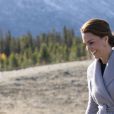 Le prince William et Kate Middleton, duc et duchesse de Cambridge, sont allés découvrir le parcours de mountain bike de Carcross, dans le Territoire du Yukon, le 28 septembre 2016, au cinquième jour de leur tournée royale au Canada.