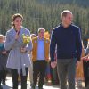 Le prince William et Kate Middleton, duc et duchesse de Cambridge, sont allés à la rencontre de la communauté de Carcross, fief des Premières Nations Carcross/Tagish, dans le Territoire du Yukon, le 28 septembre 2016, au cinquième jour de leur tournée royale au Canada.