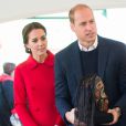 Le prince William, duc de Cambridge et Catherine (Kate) Middleton, duchesse de Cambridge, visitent la ville de Whitehorse, lors de leur voyage officiel au Canada, le 28 septembre 2016.  Britain's Prince William and Catherine, Duchess of Cambridge, visit Whitehorse town in Canada. September 28th, 2016.28/09/2016 - Whitehorse