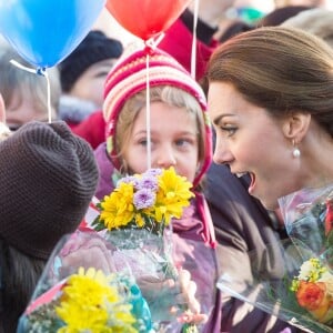 Le prince William, duc de Cambridge et Catherine (Kate) Middleton, duchesse de Cambridge, visitent la ville de Whitehorse, lors de leur voyage officiel au Canada, le 28 septembre 2016.  Britain's Prince William and Catherine, Duchess of Cambridge, visit Whitehorse town in Canada. September 28th, 2016.28/09/2016 - Whitehorse