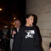 Adèle Exarchopoulos - Défilé FENTY PUMA by Rihanna (collection printemps-été 2017) à l'hôtel Salomon de Rothschild. Paris, le 28 septembre 2016.