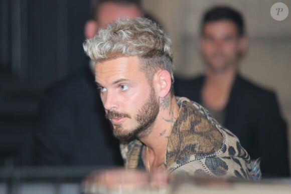 M. Pokora - Défilé FENTY PUMA by Rihanna (collection printemps-été 2017) à l'hôtel Salomon de Rothschild. Paris, le 28 septembre 2016.