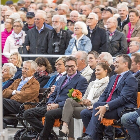 La princesse Victoria de Suède inaugurait le 29 septembre 2016 la 20e édition de la Fête des moissons d'Öland (Ölands Skördefest) à Borgholm.