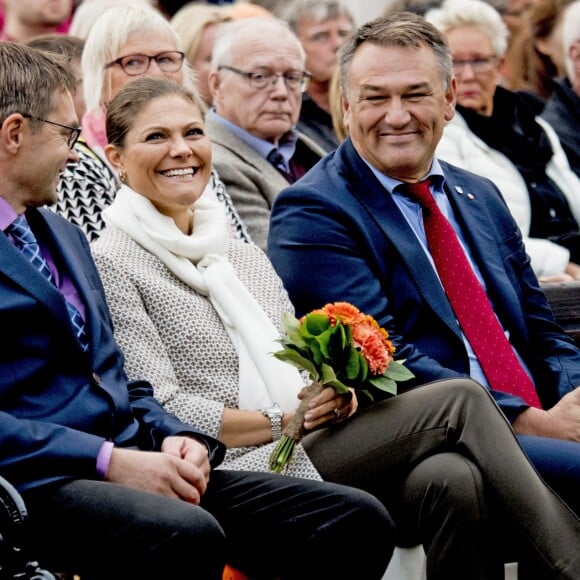 La princesse Victoria de Suède inaugurait le 29 septembre 2016 la 20e édition de la Fête des moissons d'Öland (Ölands Skördefest) à Borgholm.