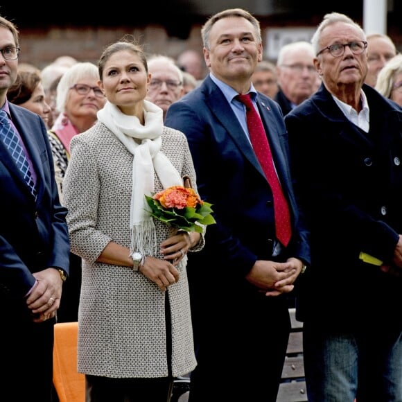 La princesse Victoria de Suède inaugurait le 29 septembre 2016 la 20e édition de la Fête des moissons d'Öland (Ölands Skördefest) à Borgholm.