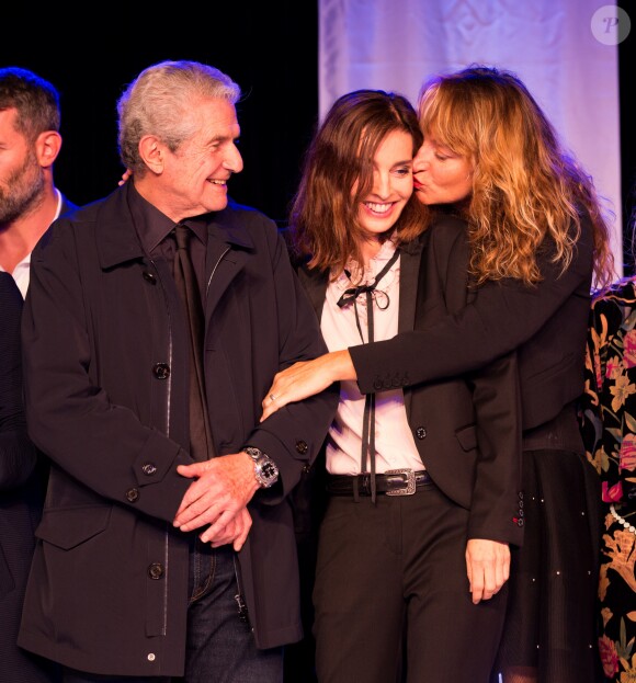 Claude Lelouch, Anne Parillaud et Julie Ferrier - Soirée d'ouverture du 27ème Festival du film britannique de Dinard le 29 septembre 2016.