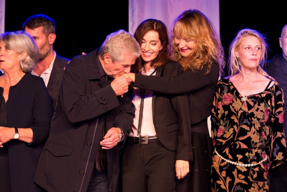 Claude Lelouch, Anne Parillaud, Julie Ferrier et Florence Thomassin - Soirée d'ouverture du 27ème Festival du film britannique de Dinard, le 29 septembre 2016.