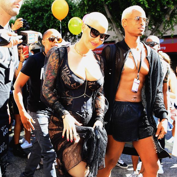 Amber Rose au Festival Amber Rose SlutWalk dans le quartier de downtown à Los Angeles, le 1er octobre 2016
