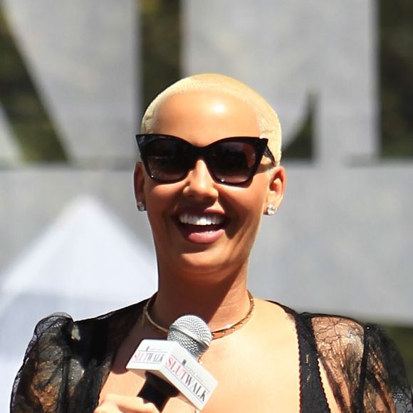 Amber Rose  au Festival Amber Rose SlutWalk dans le quartier de downtown à Los Angeles, le 1er octobre 2016
