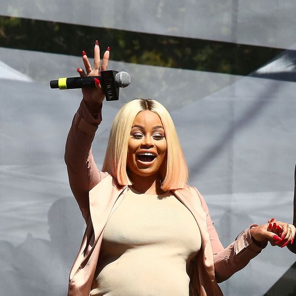 Blac Chyna, Amber Rose  au Festival Amber Rose SlutWalk dans le quartier de downtown à Los Angeles, le 1er octobre 2016