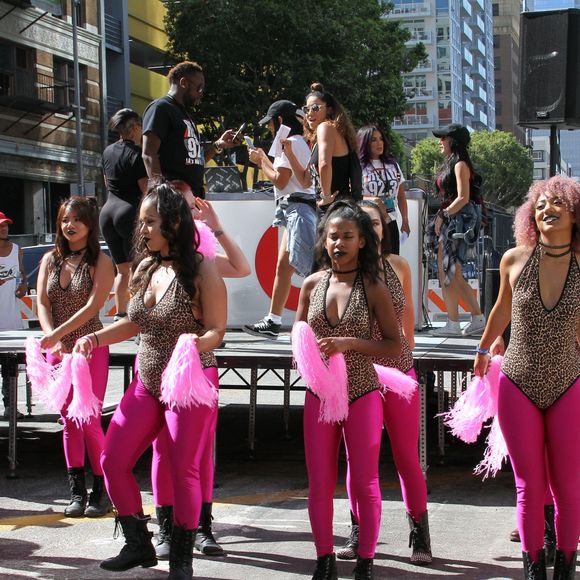 Amber Rose  au Festival Amber Rose SlutWalk dans le quartier de downtown à Los Angeles, le 1er octobre 2016