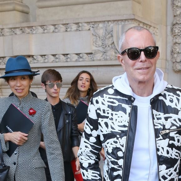 Jean-Claude Jitrois - Défilé Leonard (collection printemps-été 2017) au Grand Palais. Paris, le 3 octobre 2016. © CVS-Veeren/Bestimage