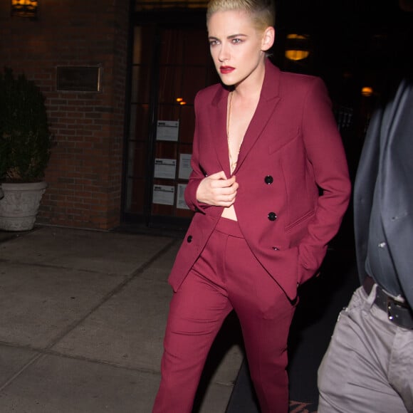 Kristen Stewart à New York le 3 octobre 2016.
