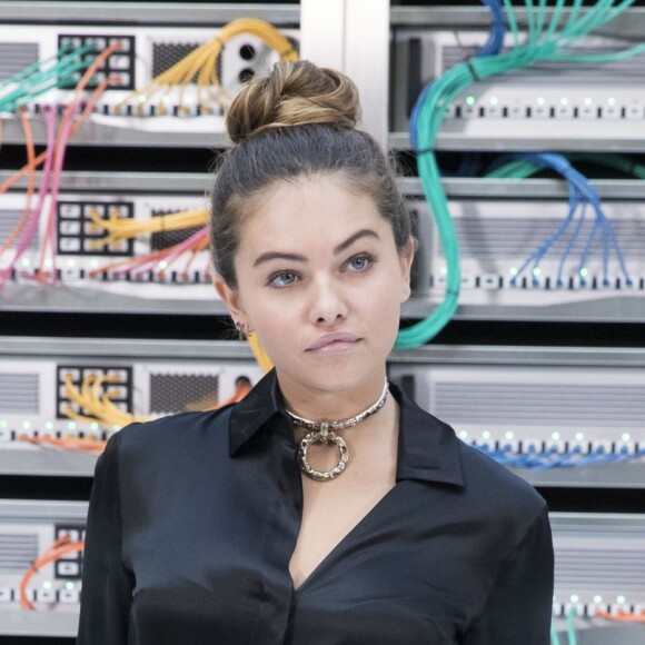 Thylane Blondeau - Défilé Chanel (collection prêt-à-porter printemps-été 2017) au Grand Palais. Paris, le 4 octobre 2016. © Olivier Borde / Bestimage