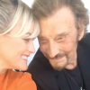 Johnny et Laeticia Hallyday célèbrent leurs retrouvailles en écoutant le tube "De l'amour", vidéo postée sur Instagram le 2 octobre 2016.