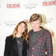 Etienne Chatiliez et sa femme - Vernissage presse de l'exposition "Coluche" à l'Hôtel de Ville de Paris le 5 octobre 2016. © Pierre Perusseau/Bestimage