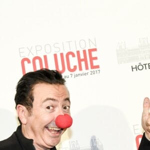 Gerard Dahan - Vernissage presse de l'exposition "Coluche" à l'Hôtel de Ville de Paris le 5 octobre 2016. © Pierre Perusseau/Bestim