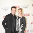Gérald Dahan et sa femme Claire - Vernissage presse de l'exposition "Coluche" à l'Hôtel de Ville de Paris le 5 octobre 2016. © Pierre Perusseau/Bestimage05/10/2016 - Paris