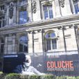 Vernissage presse de l'exposition "Coluche" à l'Hôtel de Ville de Paris le 5 octobre 2016. © Pierre Perusseau/Bestimage